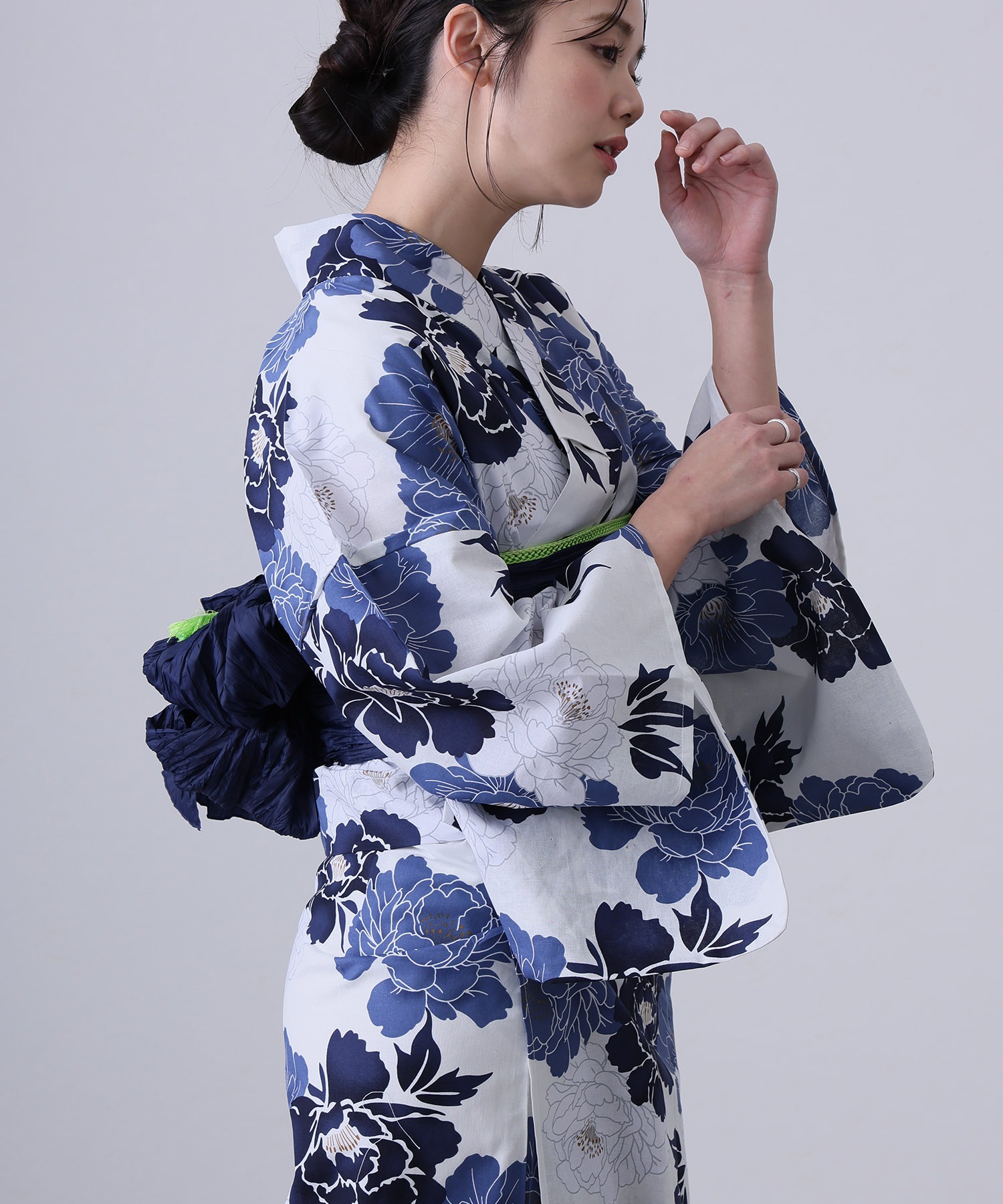Kimono Yukata Cotton - 전통 유카타 기모노 면 린넨 소재