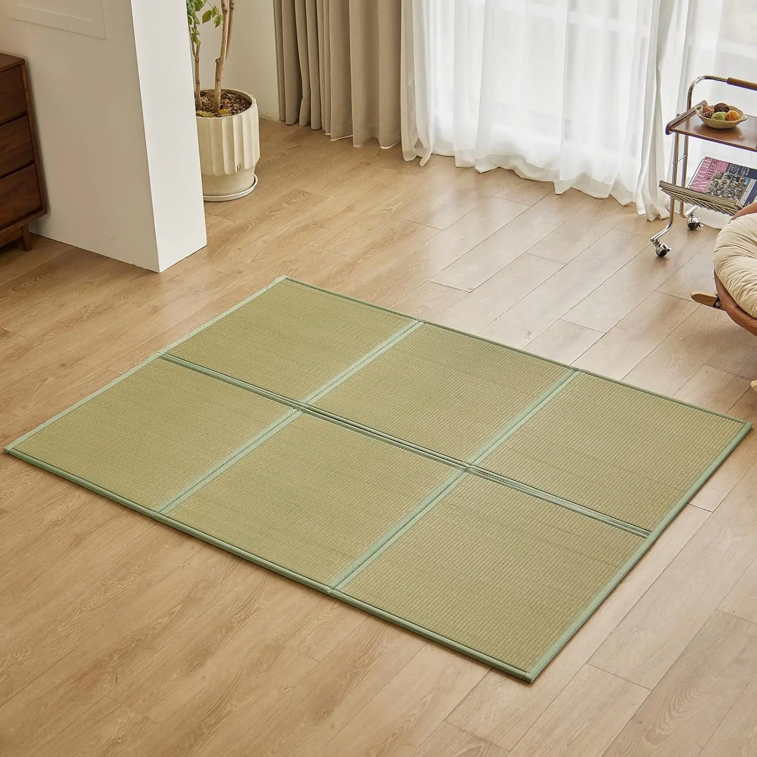 내추럴 러쉬 그래스 바닥 다다미 매트, 퀸 사이즈, 7 - Tatami Mat Rush 리뷰 및 가격