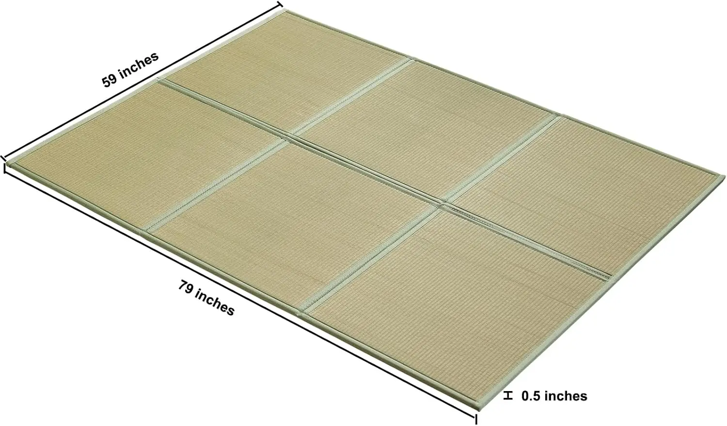 내추럴 러쉬 그래스 바닥 다다미 매트, 퀸 사이즈, 7 - Tatami Mat Rush 리뷰 및 가격