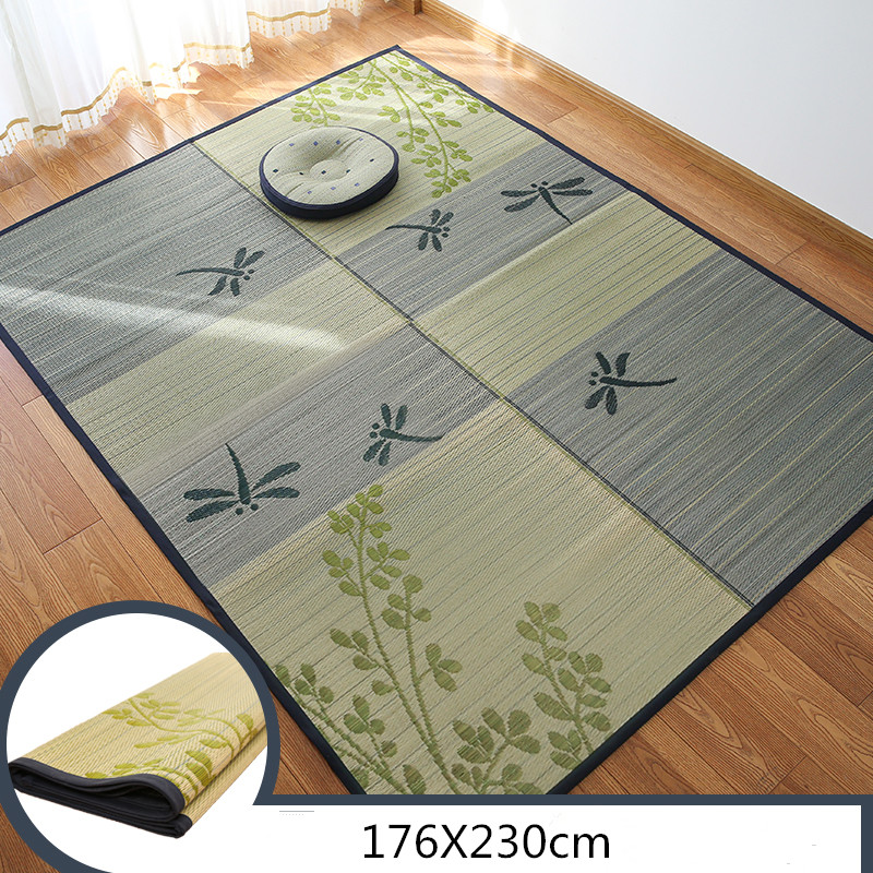 Damedai 접이식 바닥 대형 러그 카펫 직사각형 잔 - Tatami Mat Rush 리뷰 및 가격