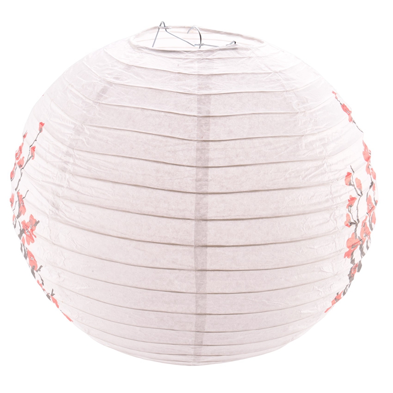 벚꽃 일본 중국 종이 랜턴, 레드 사쿠라 5 개 세트, - Japanese Lantern Paper 리뷰 및 가격