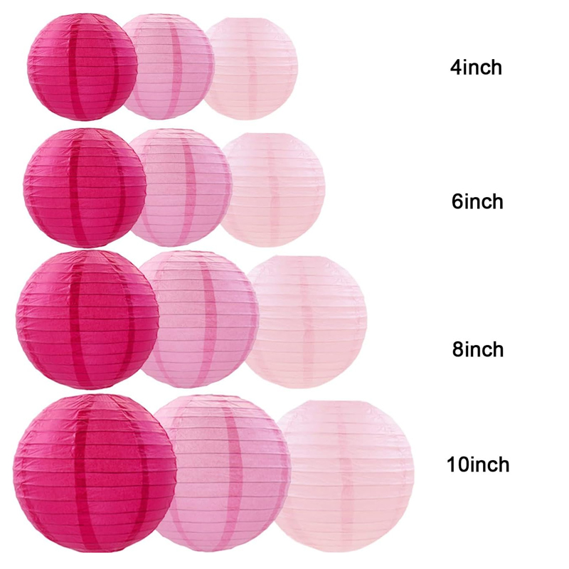 12Pcs 종이 랜턴 파티 장식, 졸업 아기 세척 행사 - Japanese Lantern Paper 리뷰 및 가격