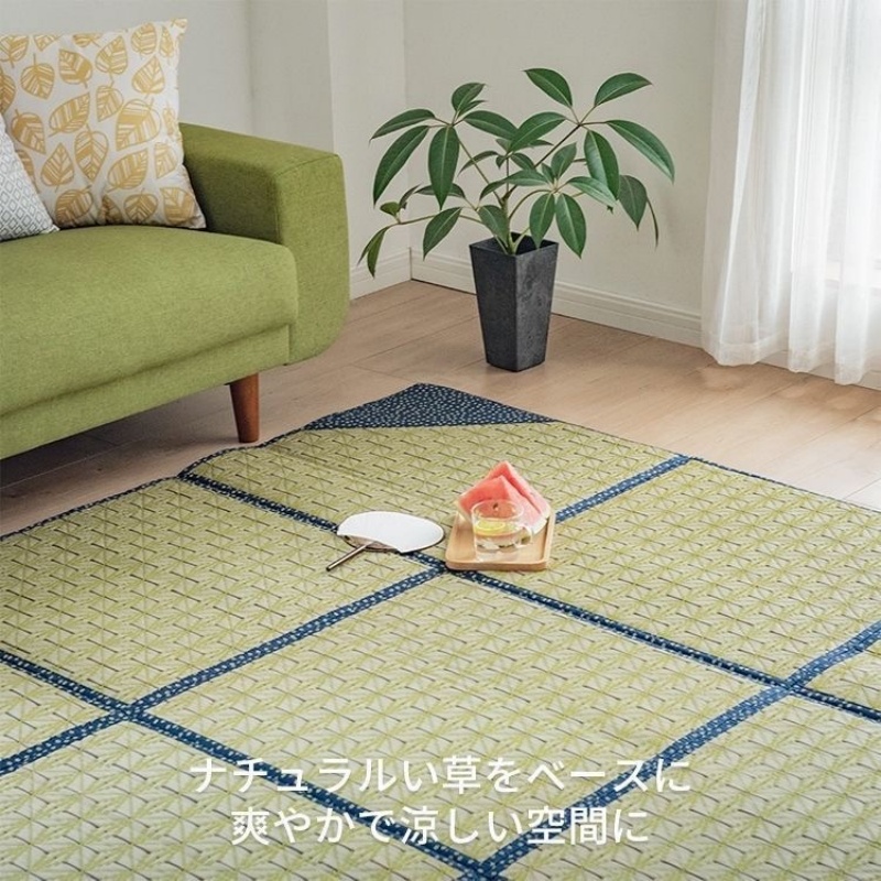 Damedai 접이식 바닥 대형 러그 카펫 직사각형 잔 - Tatami Mat Rush 리뷰 및 가격